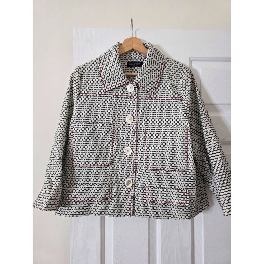 Piazza Sempione Cropped Blazer 50
